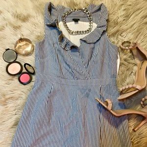 J crew seer-sucker dress.